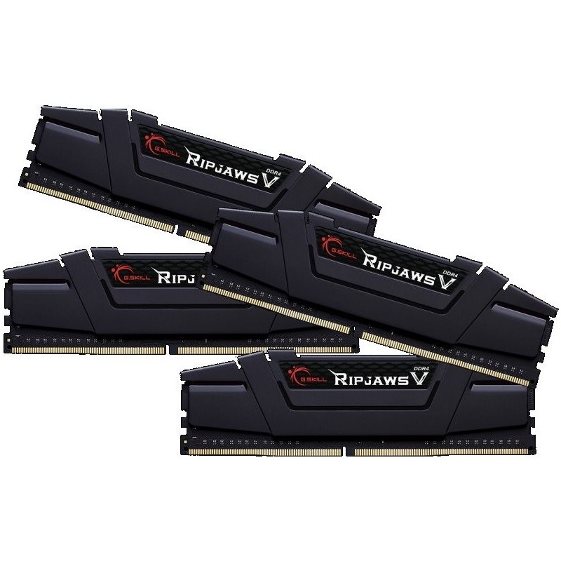 Kit di memoria RAM G.Skill Ripjaws V DDR4-3200 CL16 da 64 GB (4x16 GB)