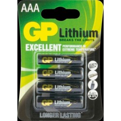 GP AAA type Batterier til generelt brug (genopladelige)