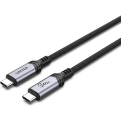 Unitek USB Type-C kabel 2m Sort