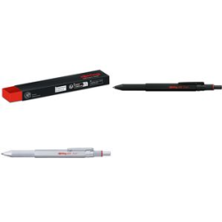 rotring 600 Multipen 3in1 schw. Feinminenstift Kugelschr. bl/rot