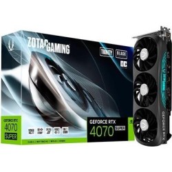 Scheda grafica ZOTAC GAMING GeForce RTX 4070 Super Trinity OC Black E