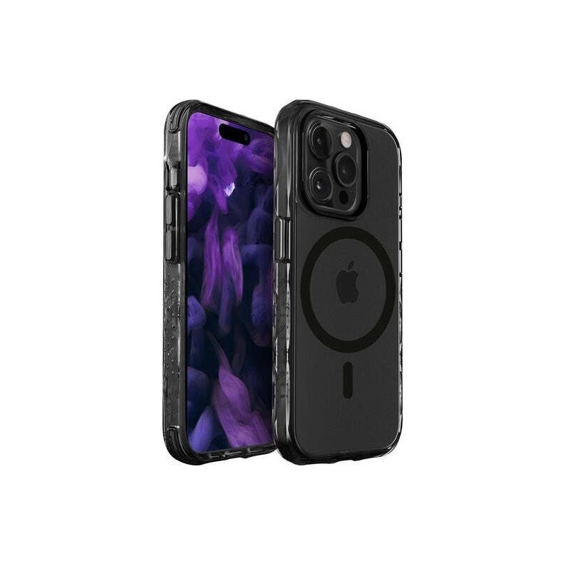 LAUT Crystal Matter X iPhone 15 Pro Black Crystal Black