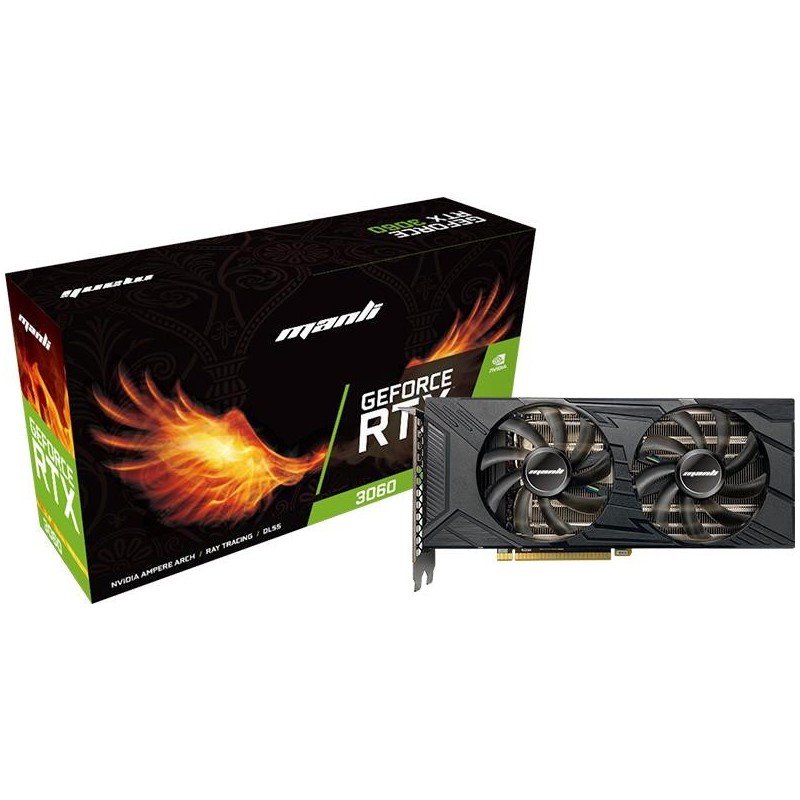 VGA Man GeForce&Acirc;&reg; RTX 3060 12GB Twin