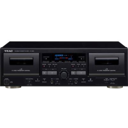 TEAC W-1200 Doppel-Kassettendeck USB-Ausgang schwarz