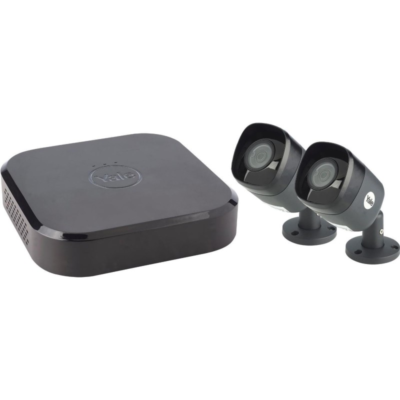 Yale Smart Home CCTV Kit mit 2 FullHD Outdoor Kameras - Wei&Atilde;&Yuml;