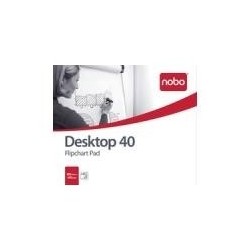 Nobo Blocco B1 Nobo 34631170 40 Page 580x480mm Plain Flipchart Pad -