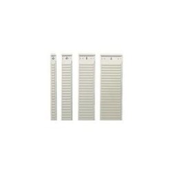 Nobo 1900394 T-Card Metal Panel Size 3 with 32 Slots