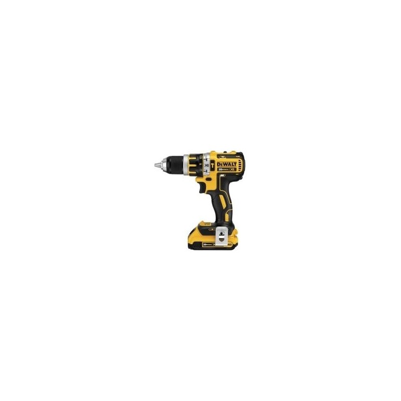 DeWALT DCD795D2-QW Hammerbor/skruemaskine 2 batterier inkluderet 18V