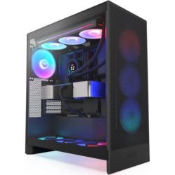 Case PC Midi Tower ATX con Finestra Laterale, Nero