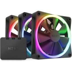 NZXT F120 RGB Triple Pack Case per computer Ventilatore 12 cm Nero 3 