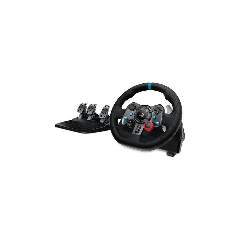 Logitech G G29 Nero USB 20 Sterzo + Pedali Analogico PC PlayStation