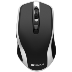 Canyon MW-19 mouse Ambidestro RF Wireless + USB Type-A Ottico 1600 DP