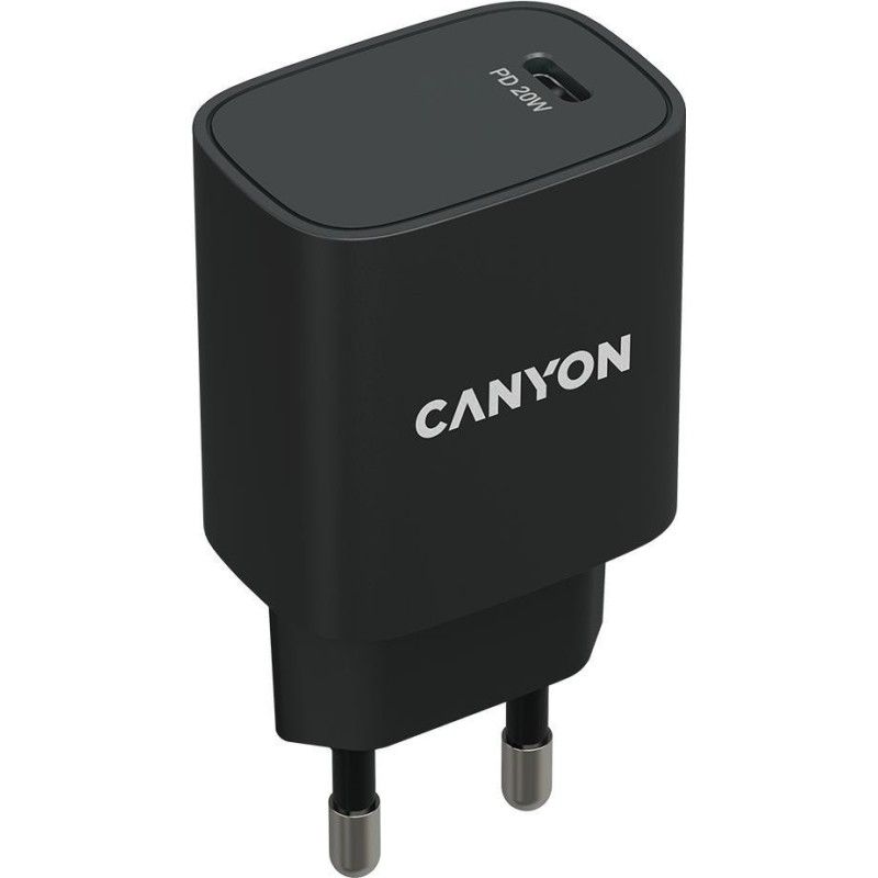 Canyon, PD 20W Input 100V-240V, Output 1 port charge USB-C PD 20W (5V