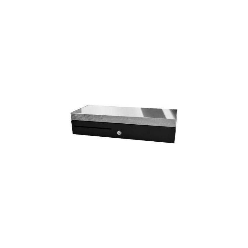 ECD460 Flip Lid Cash Drawer, - Black, 460 x 170 x 100, RJ11 - cable, 