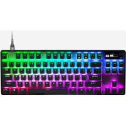 SteelSeries Apex Pro TKL Tastatur Optisk Per-key RGB Kabling Tysk