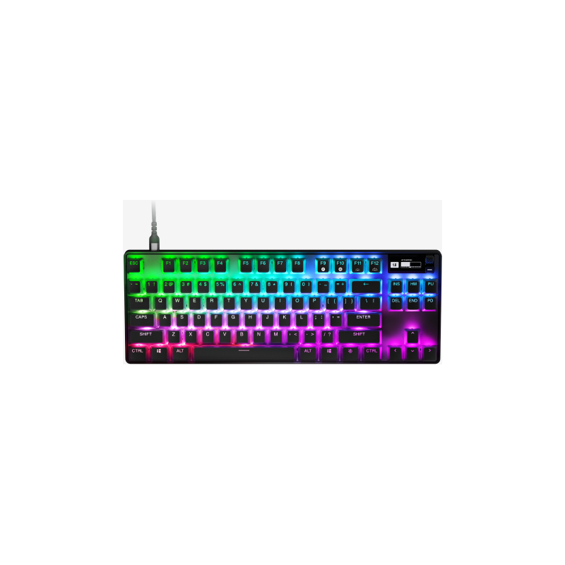 SteelSeries Apex Pro TKL Tastatur Optisk Per-key RGB Kabling Tysk