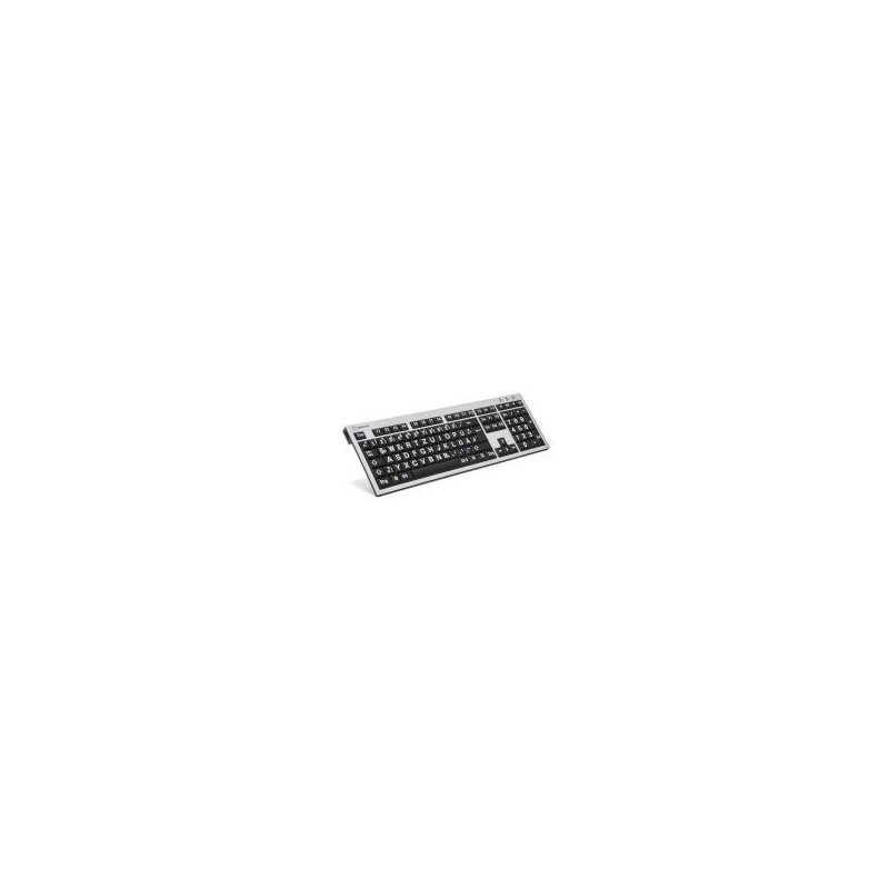 LogicKeyboard XL-Print Bianco su Nero Tedesco PC/Slim