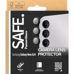 Protezione fotocamera PanzerGlass SAFE Samsung Galaxy A35 5G Nero