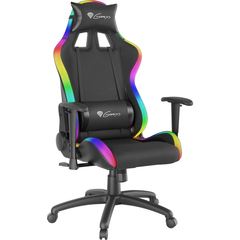 Genesis Trit 500 RGB Gamer Stol Sort