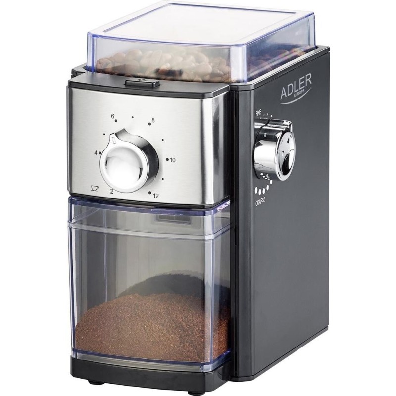 Adler Coffee Grinder AD 4448 300 W, Coffee beans capacity 250 g, Numb