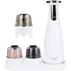 Adler Electric Salt and pepper grinder AD 4449w 7 W, Housing material