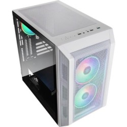 Kolink Citadel Mesh RGB T&Atilde;&yen;rn Micro-ATX Ingen str&Atilde;&cedil;mforsyning Hvid