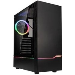 Kolink Inspire Series K9 ARGB Midi Tower Gaming Case - Black