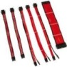 Kolink Core Adept Braided Cable Extension Kit - Racing Red