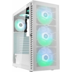 Kolink Observatory HF Mesh ARGB Midi Tower Case - White