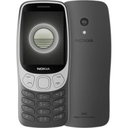 Nokia 3210 4G 128 MB grunge nero, telefono funzionale