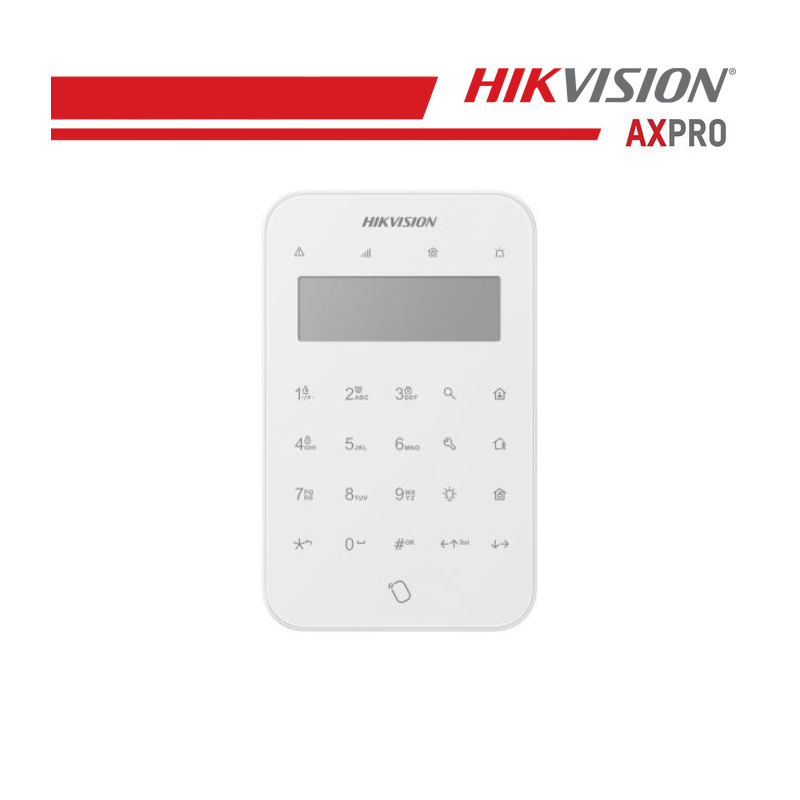 Klawiatura Hikvision Klawiatura bezprzewodowa DS-PK1-LT-WE