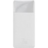 Powerbank Baseus Bipow 20000mAh, 2xUSB, USB-C, 20W (bialy)