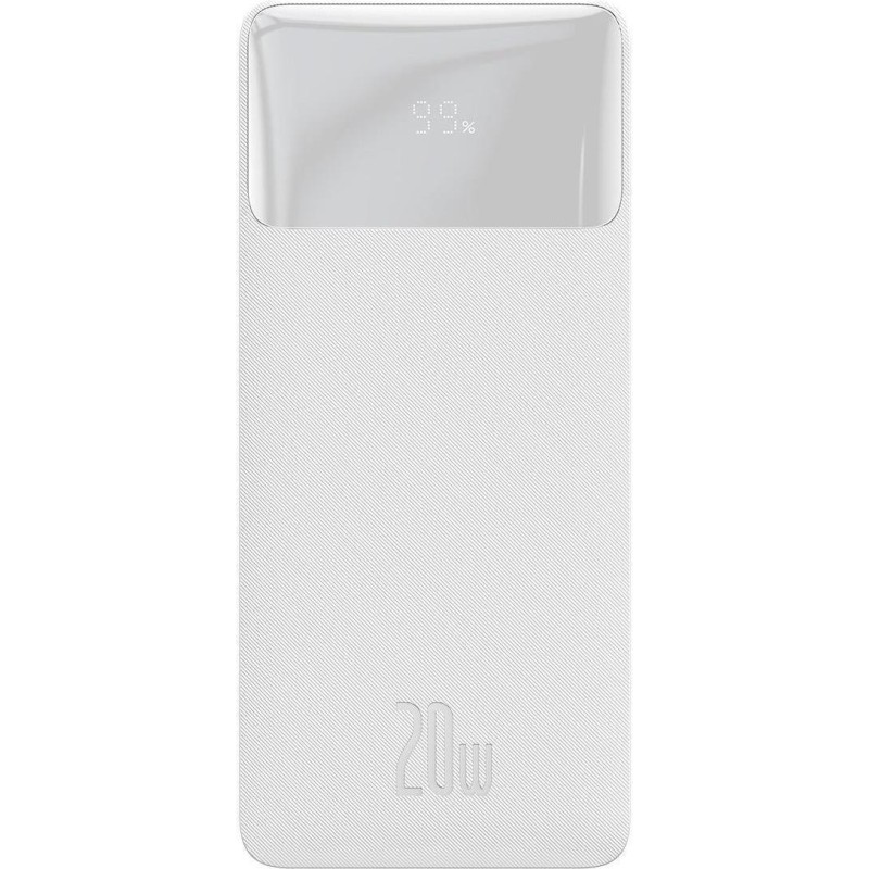 Baseus Bipow 10000mAh 20W - White Powerbank - 10000 mAh