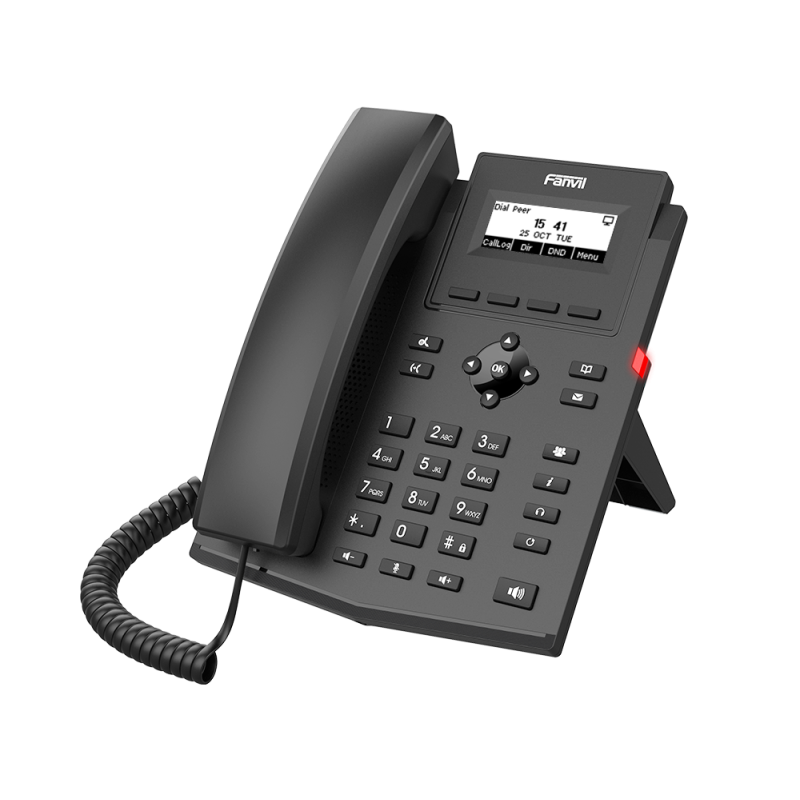 Fanvil IP Telefon X301W schwarz