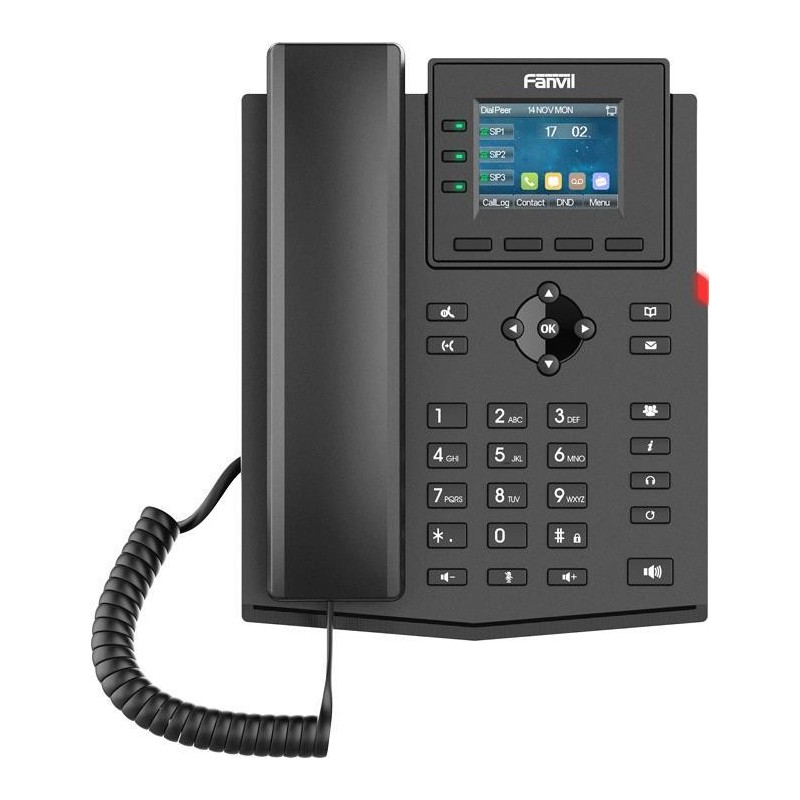 Fanvil X303W - Wi-Fi IP Phone PoE - Alimentatore incluso