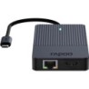 Rapoo USB-C Multiport Adapter 8-in-1, grau