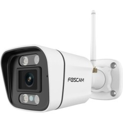 Foscam V5P WLAN &Atilde;berwachungskamera Wei&Atilde; 5MP (3072x1728), Dual-B