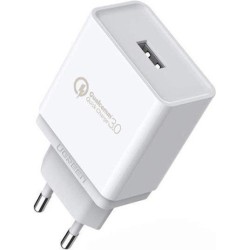 UGREEN USB-A QC 3.0 18W Wall Charger-EU White