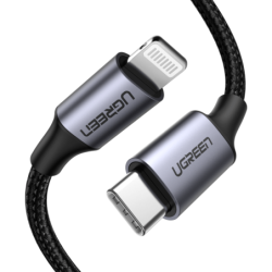 60759 USB-kabel 1 m Lightning USB C