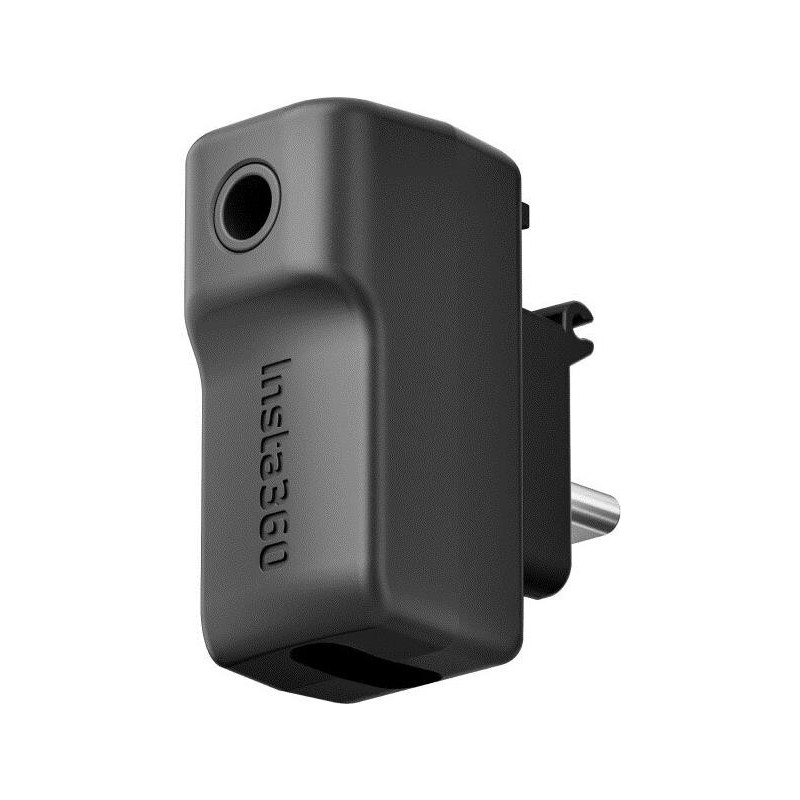 Insta360 Mic Adapter Mikrofonadapter Sort