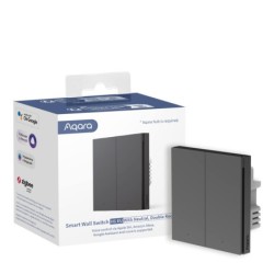 AQARA Smart Wall Switch 2-fach mit Neutralleiter *schwarz*