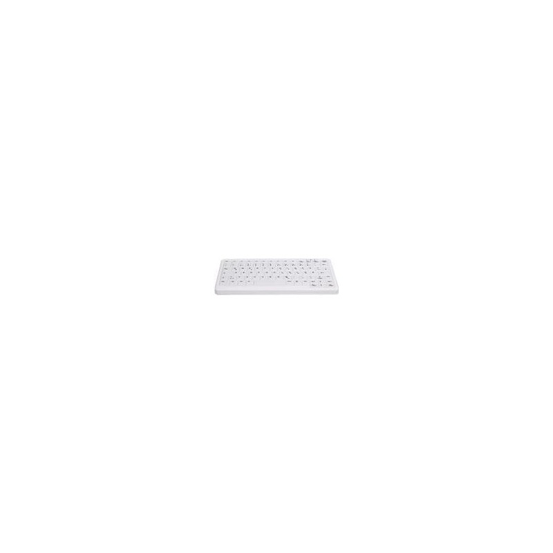 Hygiene Mini Notebook Style Keyboard Sealed - Corded - QWERTY - White