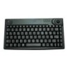 Industry 4.0 Mini Trackball Keyboard - Corded - QWERTY - Black