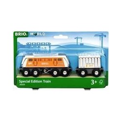 BRIO Grande locomotiva merci con carro edizione speciale 36009