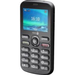 Doro 1880 4G, cellulare a bottoni grandi nero