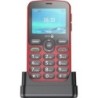 Doro 1880 4G, cellulare a bottoni grandi rosso