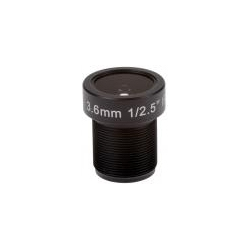 AXIS ACC LENS M12 3.6MM F2.0 10PCS