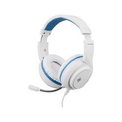 Deltaco GAM-127-W cuffia e auricolare Cablato Casco Giocare Blu Bian