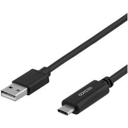 DELTACO USB2.0 cable, Typ A - Typ C 3m, black