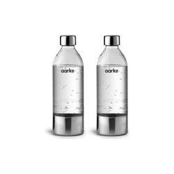 Aarke PET Water Bottle - Polished Steel Bundle x2